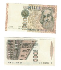 Italia 1982 - 1000 lire UNC foto