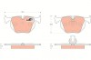 TRW GDB1530 COTEC set placute frana,frana disc
