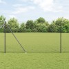 Gard Hexagonal vidaXL Gri 1.6x10 m Oțel