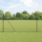 Gard Hexagonal vidaXL Gri 1.6x10 m Oțel