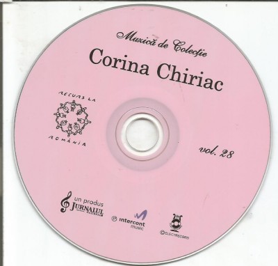 (E)C.D.-Corina Chiriac - Muzica de colectie ( Jurnalul National nr.28 ) foto