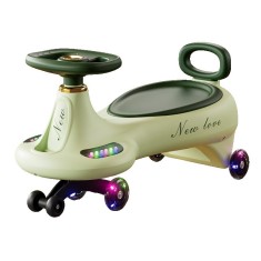Masinuta, Flippy, 1-8 Ani, Rotire 360 Grade, Anti-rasturnare, Roti Silentioase, Impingere, Bluetooth, 66 x 32 x 37 cm, Verde foto