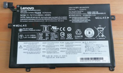 Baterie Originala ThinkPad E470, E475, 01AV413 foto