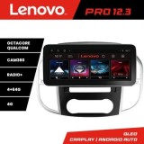 Navigatie Mercedes Vito w447 2016- Lenovo PRO 4+64 12.3 inch qled android 4G DSP gps internet Kit-w447 CarStore Technology