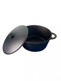 Cratita fonta cu capac 34cm Resigilat Handy KitchenServ