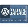 Placa metalica - Volkswagen Garage - 20x30 cm, Nostalgic Art Merchandising