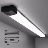 Aplica LED liniara 36w, Certificat IP65, 4000K, Negru - CN