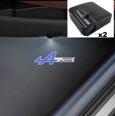 Holograme usi Renault , cu baterii set 2 bucati,Alpine Esprit foto