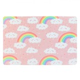 Suport Farfurie, Model Curcubeu Nor, Multicolor, 43.5x28.5cm