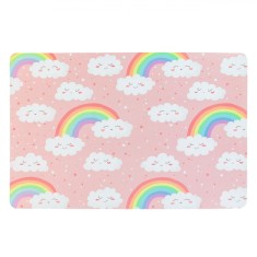 Suport Farfurie, Model Curcubeu Nor, Multicolor, 43.5x28.5cm