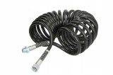 Furtun spirala Negru (M18 x 1,5 M16 x 1,5) 4m
