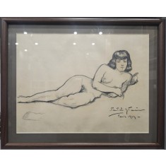 Ion Panteli Stanciu, Nud (studiu), 1929
