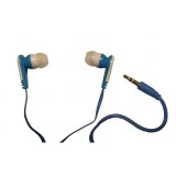Casti Intraauriculare , In Ear , Cu Fir , Dynamic Sound, Albastru