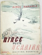 NINGE PESTE UCRAINA, EDITIA a II a de AUREL BARANGA, 1946 iudaica pogrom T9 foto
