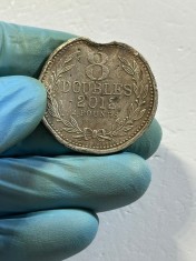 MONEDA ARGINT 999 - PT. TOPIT - Topitura - 1 Uncie - 31.1g - 5 lei/gr.