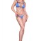 Bodystocking, Chilirose, CR4390, plasa, negru, S-L