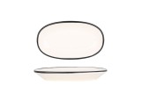 Bonna Placa de service - Linea Black - Por&Aring;&pound;elan - 19x11 cm - set de 2