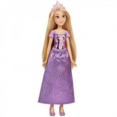 Papusa printesa Rapunzel cu rochita stralucitoare, 29 cm foto