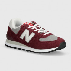 New Balance sneakers 574 culoarea bordo, U574BGH