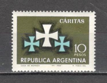 Argentina.1966 Asociatiile de intrajutorare CARITAS GA.256 foto