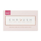 Absorbante zilnice ENROUSH Pantyliners Ultra Thin, cu bumbac 100% organic, ultra-subțiri, hipoalergenice, cu pH echilibrat, 24 buc