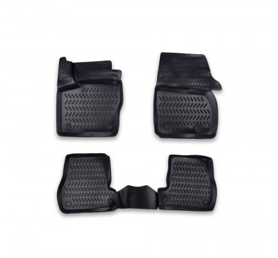 Covoare presuri cauciuc tip tavita PSN Ford Focus III facelift 2015-2019 foto
