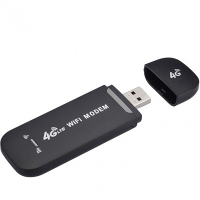 Modem USB WiFi 4G Negru foto