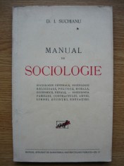 D. I. SUCHIANU - MANUAL DE SOCIOLOGIE - 1933