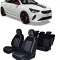 Set huse scaune dedicate Opel Corsa 2015-2020 (Bancheta fractionata si husa cotiera)