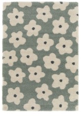 Covor Camera Copii Premium Belgian Model Sydney 62625-642, Marime 120 x 170 cm, Verde, Inaltime Fir 30 mm, Antialergic, Polipropilena, Gradinita, Cres foto