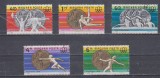 A12 S4 7 - Timbre foarte vechi - medalii olimpice, Ungaria, Sport, Stampilat