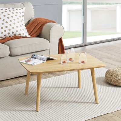 Masuta cafea Nurmijarv 40 x 80 x 60 cm bambus [en.casa] HausGarden Leisure foto