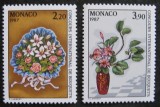 C4704- Monaco 1986 - Flora 2v. neuzat,perfecta stare, Nestampilat