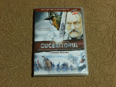 DVD film istoric CUCERITORUL (TARAS BULBA) film istoric de colectie. foto