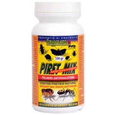 Antiparazitar extern Piret Mix pulbere 100 gr