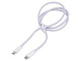 Cablu USB 2.0 USB C 1m alb High Speed