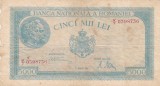 BANCNOTA 5000 LEI 1945