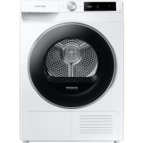 Uscator de rufe Samsung DV80T6220LE/S7, Pompa de caldura, 8 kg, Clasa A+++, Optimal Dry, Air Wash, Wifi SmartThings, AI Control, , Alb
