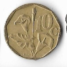 Moneda 10 cents 1991 - Africa de Sud foto