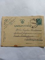 Carte Poștală Vijnița Timișoara 1940