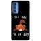 Husa compatibila cu Motorola Moto G71 5G model Too lazy to be lazy, Silicon, TPU, Viceversa