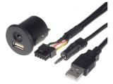 Adaptor USB/AUX Fiat Punto 2005 0.9m