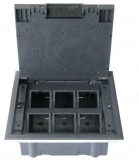 Doza incastrata in pardoseala 12 module IP30 IK10 compatibil aparataj modular TEM, Omu System