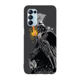 Husa compatibila cu Oppo A54 5G model The lord of darkness, Silicon, TPU, Viceversa, Transparent, Carcasa