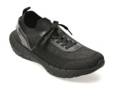 Cumpara ieftin Pantofi sport BOSS negri, 2620, din material textil