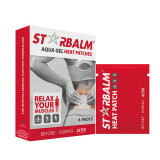 Plasturi cu efect de incalzire 8x12 cm, 4 bucati, Starbalm