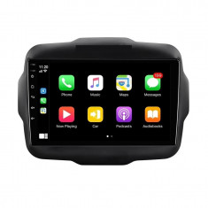 Navigatie Auto Multimedia cu GPS Jeep Renegade (2015 -2021), 4 GB RAM + 64 GB ROM, Slot Sim 4G pentru Internet, Carplay, Android, Aplicatii, USB, Wi-F