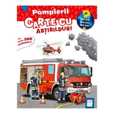 Pompierii - Carte cu abtibilduri, Niklas BOWER foto
