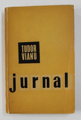 TUDOR VIANU - JURNAL , 1961 foto
