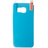 Folie plastic protectie fata + spate Full Face pentru Samsung Galaxy S6 Edge (SM-G925)